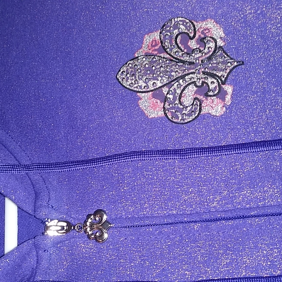 Purple 💜 & Gold Dereon Jacket (XL) - Picture 7 of 14